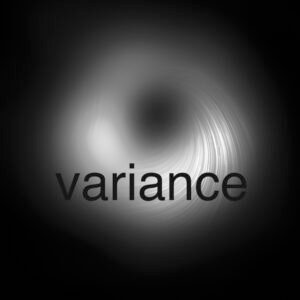 variance podcast [image of black hole]